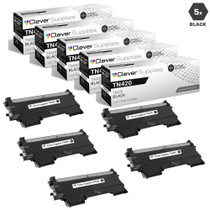 Compatible Brother TN420  / TN450  Toner Cartridge 5 Black Set
