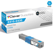 Compatible Okidata Type C17 (44469703) Laser Toner Cartridge Cyan