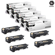 Compatible Xerox WorkCentre 133M Laser Toner Cartridges Black 5 Pack