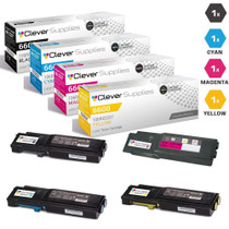 Compatible Xerox WorkCentre 6605N Laser Toner Cartridges 4 Color Set