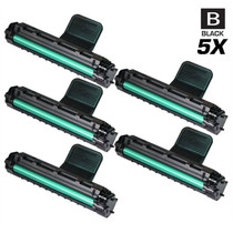 Compatible Xerox 106R01159 Premium Quality Laser Toner Cartridges Black 5 Pack