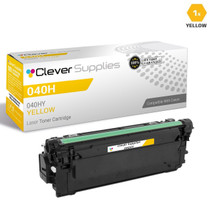 Compatible Canon 040H Toner Cartridges Yellow (040HY)