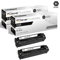 Compatible Canon 131 Toner Cartridges Black 2 Pack (131BK)