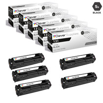Compatible Canon 131 Toner Cartridges Black 5 Pack (131BK)