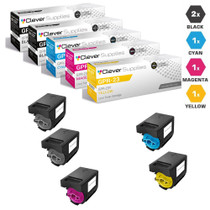 Compatible Canon GPR-23, GPR23 Toner Cartridges 5 Color Set (GPR-23BK, GPR-23Y, GPR-23M, GPR-23C)
