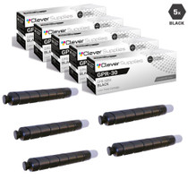 Compatible Canon GPR-30, GPR30 Toner Cartridges Black 5 Pack (GPR-30BK)