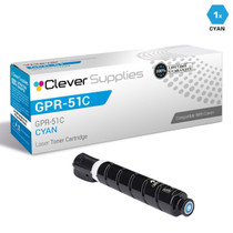 Compatible Canon GPR-51, GPR51 Toner Cartridges Cyan (GPR-51C)