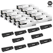 Compatible Canon 126 Toner Cartridges Black 10 Pack (126BK)