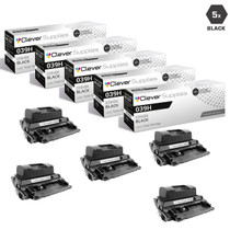 Compatible Canon 039H Toner Cartridges Black 5 Pack (039HBK)