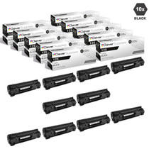 Compatible Canon 125 Toner Cartridges Black 10 Pack (125BK)