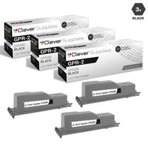 Compatible Canon GPR-2 Toner Cartridges Black 3 Pack (GPR2BK)