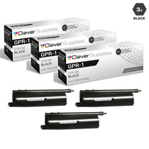 Compatible Canon GPR-1 Toner Cartridges Black 3 Pack (GPR1BK)