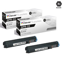 Compatible Canon GPR-22 Toner Cartridges Black 2 Pack (GPR22BK)