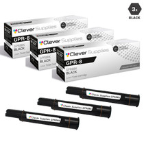 Compatible Canon GPR-8 Toner Cartridges Black 3 Pack (GPR8BK)