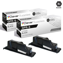 Compatible Canon GPR-6 Toner Cartridges Black 2 Pack (GPR6BK)