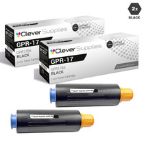 Compatible Canon GPR-17 Toner Cartridges Black 2 Pack (GPR17BK)