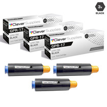 Compatible Canon GPR-17 Toner Cartridges Black 3 Pack (GPR17BK)