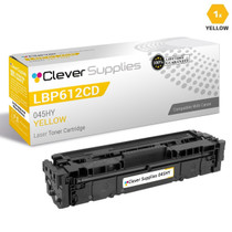 Compatible Canon ImageClass LBP612Cdw Toner Cartridge Yellow (045HY)