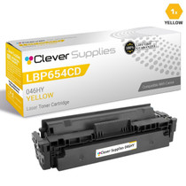 Compatible Canon ImageClass LBP654Cdw Toner Cartridge Yellow (046HY)