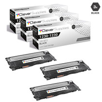 Compatible Dell 1230 Toner Cartridges Black 3 Pack (330-3012)