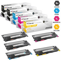 Compatible Dell 1230 Toner Cartridges 5 Color Set (330-3012, 330-3015, 330-3014, 330-3013)