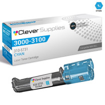 Compatible Dell 3000 Toner Cartridge Cyan (310-5731)
