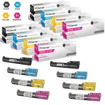 Compatible Dell 3000 Toner Cartridges 8 Color Set (310-5726, 310-5731, 310-5730, 310-5729)