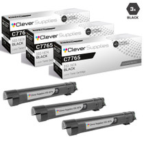 Compatible Dell C7765DN Toner Cartridges Black 3 Pack (332-1874)