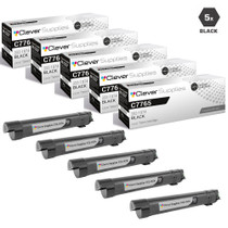 Compatible Dell C7765DN Toner Cartridges Black 5 Pack (332-1874)