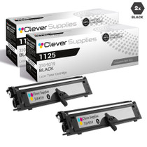 Compatible Dell 1125 Toner Cartridges Black 2 Pack (310-9319)