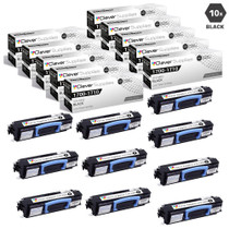 Compatible Dell 1700-D Toner Cartridges Black 10 Pack (310-5402)