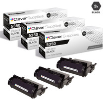 Compatible Dell 5350 Toner Cartridges Black 3 Pack (330-9619)