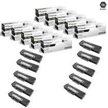 Compatible Dell B1160 Toner Cartridges Black 10 Pack (331-7335)
