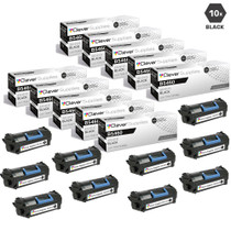 Compatible Dell B5460 Toner Cartridges Black 10 Pack (332-0131)