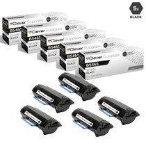 Compatible Dell B5465 Toner Cartridges Black 5 Pack (331-9795)