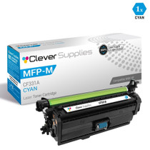 CS Compatible Replacement for HP MFP M680dn Toner Cartridges Cyan (CF331A)