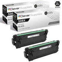 CS Compatible Replacement for HP 508X Toner Cartridges 2 Black Set (CF360X)