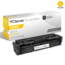 CS Compatible Replacement for HP 204A Toner Cartridges Yellow (CF512A)