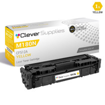 CS Compatible Replacement for HP M180n Toner Cartridges Yellow (CF512A)
