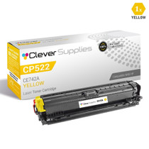 CS Compatible Replacement for HP CP5220 Toner Cartridges Yellow (CE742A)
