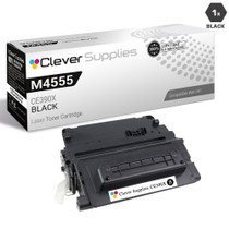 CS Compatible Replacement for HP M4555 Toner Cartridges Black (CE390X)