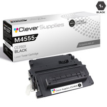 CS Compatible Replacement for HP M4555 MFP Toner Cartridges Black (CE390X)