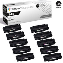 CS Compatible Replacement for HP 14X Toner Cartridges Black 10 Pack (CF214X)