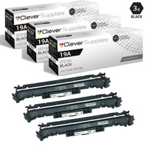 CS Compatible Replacement for HP 19A Drum Cartridges Black 3 Pack (CF219A)