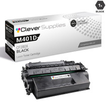 CS Compatible Replacement for HP M401D-MICR Toner Cartridges Black (CF280X)