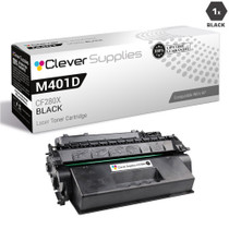 CS Compatible Replacement for HP M401DW-MICR Toner Cartridges Black (CF280X)
