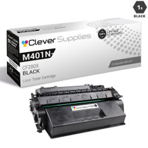 CS Compatible Replacement for HP M401N-MICR Toner Cartridges Black (CF280X)