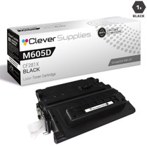 CS Compatible Replacement for HP M605dn Toner Cartridges Black (CF281X)