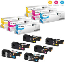 Compatible Xerox 6000 Toner Cartridges 6 Color Set (106R1627, 106R1628, 106R1629)