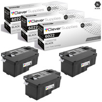 Compatible Xerox 6022 Toner Cartridges Black 3 Pack (106R02759)